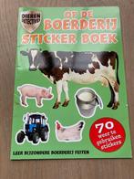 Stickerboek met weetjes over de boerderij, Kinderen en Baby's, Speelgoed | Educatief en Creatief, Nieuw, Knutselen, Ophalen