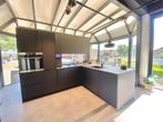 Stijlvolle toonzaalkeuken Prato Black, Huis en Inrichting, Keuken | Complete keukens, Ophalen, Zwart, Hoekkeuken, Nieuw