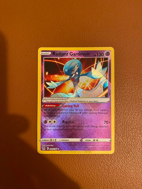 Radiant Gardevoir 069/196 - Pokemon Kaart, Hobby en Vrije tijd, Verzamelkaartspellen | Pokémon, Nieuw, Losse kaart, Foil, Ophalen of Verzenden