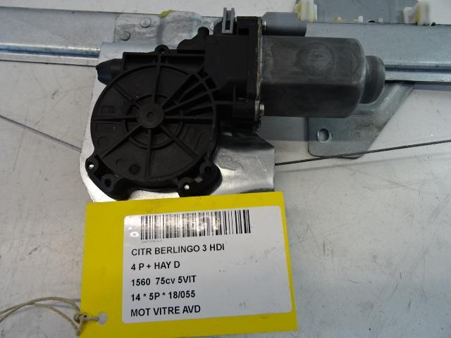 MOTOR RAAMMECHANIEK RECHTS VOOR Citroën Berlingo, Auto-onderdelen, Carrosserie, Citroën, Voor, Rechts, Gebruikt