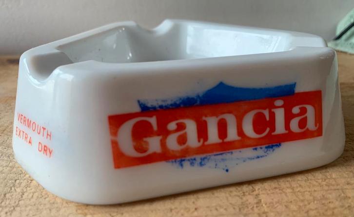 Gancia asbak, Verzamelen, Merken en Reclamevoorwerpen, Gebruikt, Overige typen, Ophalen of Verzenden