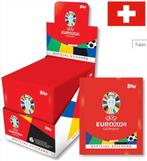 Topps EURO 2024 StickerBox With 100 Packets - SWISS EDITION, Hobby & Loisirs créatifs, Plusieurs autocollants, Enlèvement ou Envoi