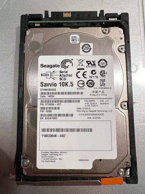 Seagate Savvio 900GB 10K SAS 2,5inch, Informatique & Logiciels, Disques durs, Utilisé, Serveur, Interne, SAS, Enlèvement ou Envoi