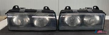 BMW E36 ORIGINELE KOPLAMPEN 63128363499 & 63128363500 beschikbaar voor biedingen