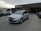 Ford Grand C-Max 7pl 1.0 i benzine 125pk Titanium Luxe '16, Auto's, Monovolume, Euro 6, Bedrijf, Parkeersensor
