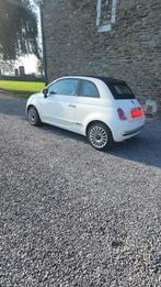 Fiat 500 diesel cabriolet, Auto's, Euro 5, Cabriolet, Wit, Grijs