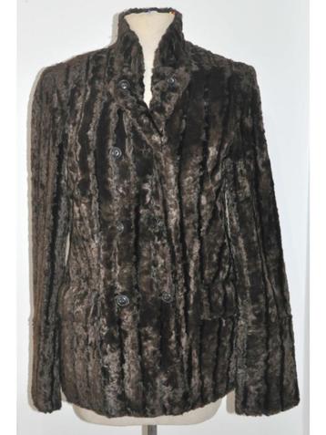 College - Fidelio - Veste courte fausse fourrure marron T:38 beschikbaar voor biedingen