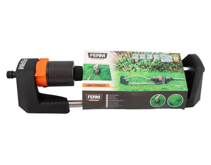 Ferm - Tuinsproeier - 238m² - Gazonsproeier - Zwenksproeier, Jardin & Terrasse, Arroseurs de jardin, Neuf, Arroseur oscillant
