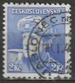 Tsjechoslowakije 1958/1959 - Yvert 397 - Otakar Jaros (ST), Postzegels en Munten, Overige landen, Verzenden, Gestempeld