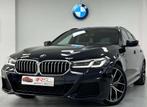 BMW 5 Serie 520 DA PACK M - NEW MODEL - GARANTIE 12 MOIS - F, Auto's, Automaat, USB, 4 cilinders, Blauw