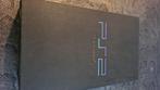 Playstation 2 console, Games en Spelcomputers, Gebruikt, Zwart, Met 2 controllers, Ophalen of Verzenden