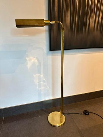 Messing leeslamp / pianolamp vintage jaren ’70 – met LED beschikbaar voor biedingen