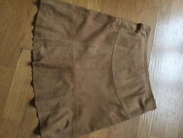 Jupe en jean Caroline Biss taille 42, Taille 42/44 (L), Au-dessus du genou, Comme neuf, Brun