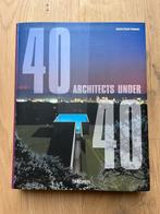 40 architects under 40 - Taschen, Boeken, Kunst en Cultuur | Architectuur, Ophalen of Verzenden