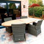 Tuinset, Ophalen, Bank, 6 zitplaatsen, Zo goed als nieuw