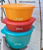 Tupperware set crystalwave medium, Ophalen of Verzenden, Nieuw