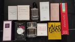 Set van 10 lege parfumflesjes + 1 Nina Ricci-hanger, Verzenden, Gebruikt, Parfumfles