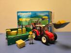 Playmobil 4496 graafmachine en hooiwagen, Ophalen, Gebruikt, Complete set