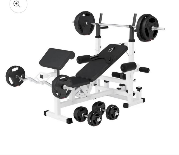 Halterbank Gorilla Sports Fitness Gym Kracht, Sport en Fitness, Fitnessmaterialen, Fitnessbank, Armen, Benen, Borst, Buik, Rug