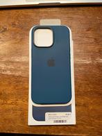 Coque Iphone 13 Pro Silicone Bleu Marine Magsafe, Télécoms, Comme neuf, IPhone 13 Pro
