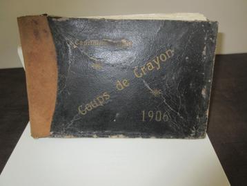 Coups de Crayon Capitaine Ripet 1906 caricatures regiment beschikbaar voor biedingen