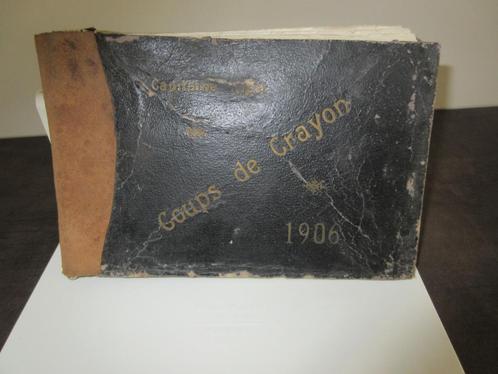 Coups de Crayon Capitaine Ripet 1906 caricatures regiment, Boeken, Oorlog en Militair, Ophalen