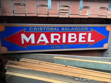 Grote buiten lichtreclame “MARIBEL” beschikbaar voor biedingen