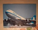 Postkaart Boeing 747 Sabena, Ophalen of Verzenden