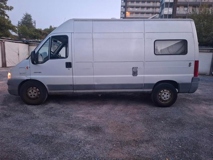 CITROËN JUMPER 2.8 HDI AUTOCARAVAN WC + DOUCHE, Caravans en Kamperen, Caravans, Bedrijf, tot en met 3, Frans bed, Douche, Ophalen