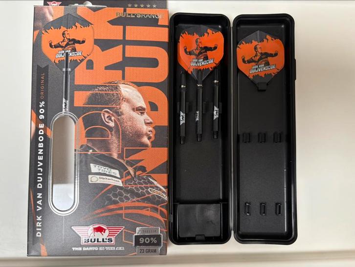Bulls Dirk van duijvenbode 23gram, Sport en Fitness, Darts, Gebruikt, Pijlen, Ophalen of Verzenden