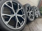 Originele 21 inch BMW breedset velgen X5 X6 G05 G06 banden, Auto-onderdelen, Banden en Velgen, Gebruikt, 275 mm, Banden en Velgen