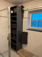 Grijze open kast met verstelbare legplanken, Huis en Inrichting, Kasten | Kleerkasten, Ophalen, Zo goed als nieuw