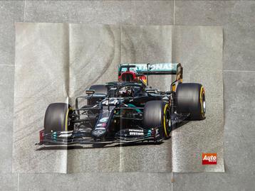 Mercedes poster met formule 1 en amg beschikbaar voor biedingen