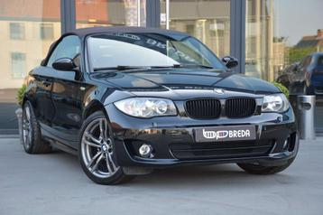 BMW 1 Serie 118 D Cabrio/Navi/Leder/Alu's 18" (bj 2009) beschikbaar voor biedingen