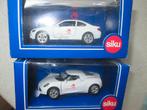 2 x Siku BMW M3 Coupé + Alfa Romeo 4 c weiß Spielwarenmesse, Enlèvement ou Envoi, Comme neuf, Voiture