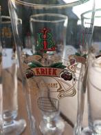 6 fluitglazen Lindemans Kriek-framboise-pecheresse, Verzamelen, Ophalen