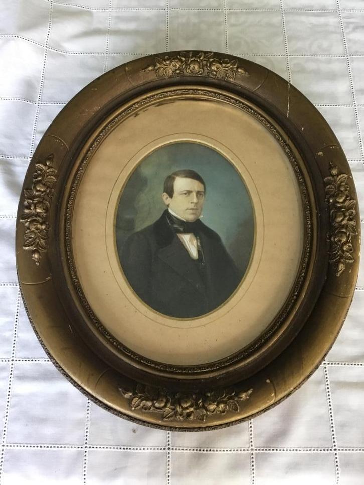 ALPHONSE PLUMIER kleurenfoto circa 1853, Antiek en Kunst, Kunst | Tekeningen en Fotografie, Ophalen of Verzenden