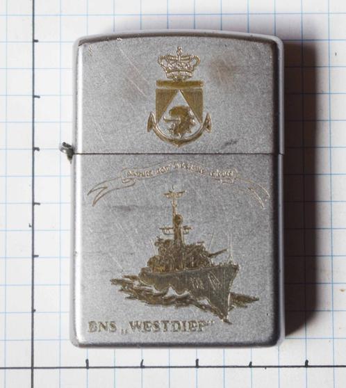 Zippo aansteker Belgische zeemacht, Verzamelen, Militaria | Algemeen, Overige soorten, Ophalen of Verzenden