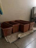 Terracotta bloempotten, Tuin en Terras, Ophalen, Overige materialen, Gebruikt, Minder dan 30 cm