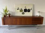 Vintage dressoir Sideboard Ca Jaren 60 met chromen onderstel, Ophalen, Overige materialen, Gebruikt, Vintage jaren zestig
