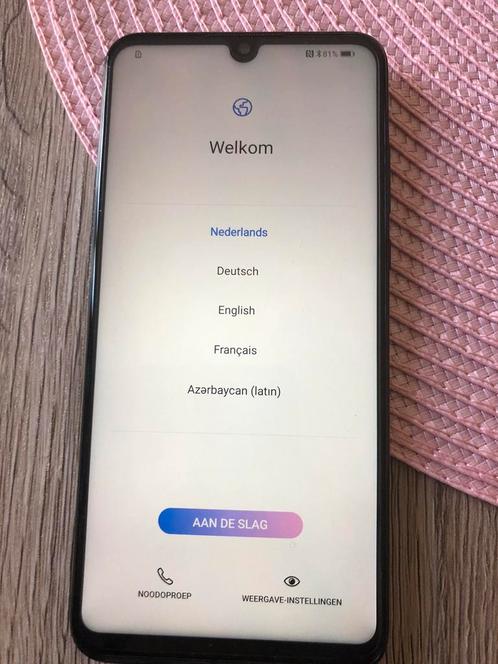 Huawei P30 lite New Edition, Telecommunicatie, Mobiele telefoons | Huawei, Zo goed als nieuw, Touchscreen, Android OS, 10 megapixel of meer