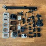 Gopro Hero3 black edition + accessoires, Comme neuf