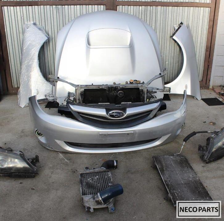 SUBARU IMPREZA VOORKOP COMPLEET BUMPER KOPLAMP KOMLAMPEN, Auto-onderdelen, Carrosserie, Bumper, Subaru, Gebruikt, Ophalen of Verzenden