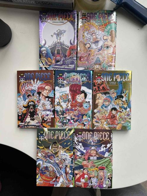 One piece lot de 7 tomes collectors édition limitée POSTER, Verzamelen, Beelden en Beeldjes, Ophalen of Verzenden