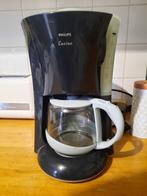 Cafetière Philips 10 tasses, 4 tot 10 kopjes, Afneembaar waterreservoir, Gebruikt, Gemalen koffie