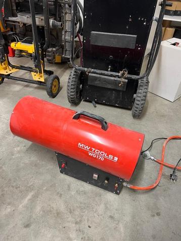 Gasbrander / Gasverwarmer beschikbaar voor biedingen