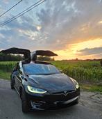 Model X Long Range 100kWh Raven, 22"   turbine velgen,6 zit, Autos, Tesla, Cuir, Model X, Achat, Euro 6