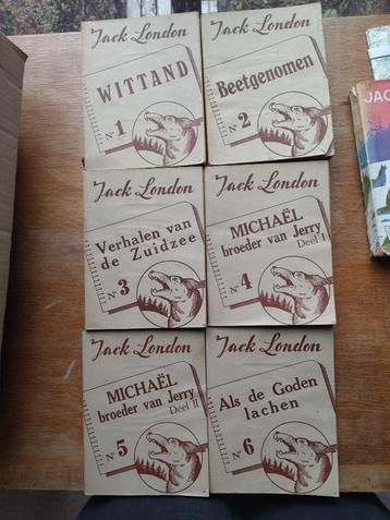 Jack London reeks van 26 boekjes beschikbaar voor biedingen