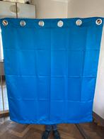 2 verduisteringsgordijnen L 117 cm x H 137 cm blauw, Huis en Inrichting, Blauw, 100 tot 150 cm, 100 tot 150 cm, Zo goed als nieuw