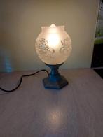 Antieke lamp gemaakt van echt tin, Antiek en Kunst, Ophalen of Verzenden